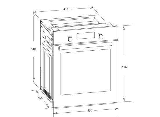 Piekarnik KERNAU KBO 0946 PT B | 45cm | 5 lat GWARANCJI