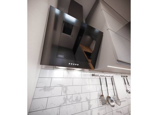 _RABAT %_|_wysyłka 24H*_ | Okap przyścienny KERNAU KCH 0250 X | 50 cm | 280 m3/h | stal INOX