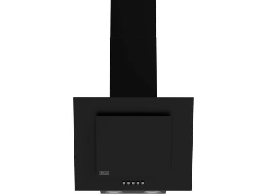 _WYSYŁKA 24H*_ | Okap przyścienny KERNAU KCH 0250 B | 50 cm | 280 m3/h | czarne szkło + czarna stal