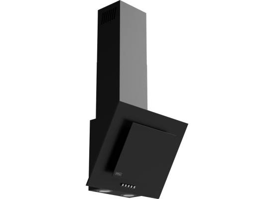 _WYSYŁKA 24H*_ | Okap przyścienny KERNAU KCH 0250 B | 50 cm | 280 m3/h | czarne szkło + czarna stal