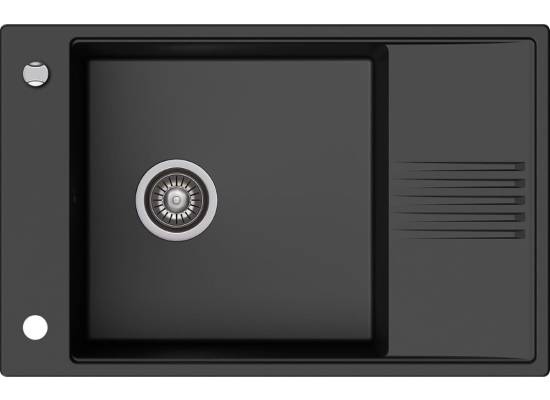 _RABAT %_|_wysyłka 24H*_ | Zlew KERNAU KGS D 6078 1B1D DEEP BLACK + GOLD METALLIC (czarny mat ze złotym pyłem) _RABAT %_|_wysyłka 24H*_ | Zlew KERNAU KGS D 6078 1B1D DEEP BLACK + GOLD METALLIC (czarny mat ze złotym pyłem)
