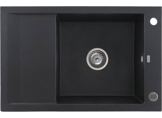 _RABAT %_|_wysyłka 24H*_ | Zlew KERNAU KGS M 6078 1B1D BLACK METALLIC (czarny metaliczny) _RABAT %_|_wysyłka 24H*_ | Zlew KERNAU KGS M 6078 1B1D BLACK METALLIC (czarny metaliczny)