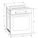 _RABAT %_|_wysyłka 24H*_ | Piekarnik KERNAU KBO 0946 SK B | 45cm | 5 lat GWARANCJI