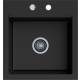 Zlew KERNAU KGS M 45 1B DEEP BLACK (czarny mat)