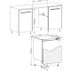 Lodówka do zabudowy podblatowa KERNAU KBR 08122.2 | 82 cm | 5 lat GWARANCJI Lodówka do zabudowy podblatowa KERNAU KBR 08122.2 | 82 cm | 5 lat GWARANCJI