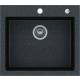 _RABAT %_|_wysyłka 24H*_ | Zlew KERNAU KGS H 60 1B BLACK METALLIC (czarny metaliczny)