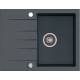 _RABAT %_|_wysyłka 24H*_ | Zlew KERNAU KGS V 4565A 1B1D GRAPHITE (czarny z szarymi kropkami) _RABAT %_|_wysyłka 24H*_ | Zlew KERNAU KGS V 4565A 1B1D GRAPHITE (czarny z szarymi kropkami)