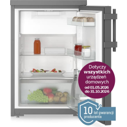 _10 lat GWARANCJI_ | Lodówka wolnostojąca podblatowa LIEBHERR Rdgd 1401 Pure | DarkGrey | 85cm