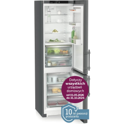 _10 lat GWARANCJI_ | Lodówka wolnostojąca LIEBHERR CBNdgc 5733 Plus | DarkGrey | BioFresh | NoFrost | 201cm