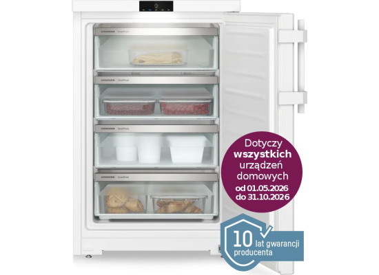 _10 lat GWARANCJI_ | Zamrażarka wolnostojąca podblatowa LIEBHERR Fc 1404 Pure | SmartFrost | 85cm