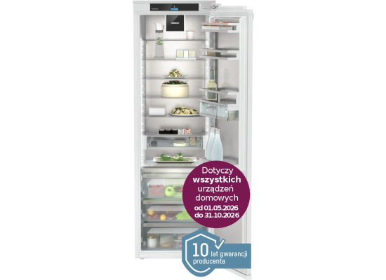 _kod RABAT 3%_|_10 lat GWARANCJI_ | Chłodziarka do zabudowy LIEBHERR IRBAc 5190 Peak | zawiasy po PRAWEJ | BioFresh Professional | 178cm