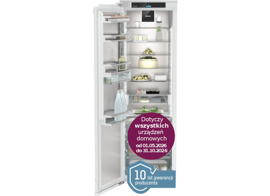 _kod RABAT 3%_|_10 lat GWARANCJI_ | Chłodziarka do zabudowy LIEBHERR IRBAc 5190 Peak | zawiasy po LEWEJ | BioFresh Professional | 178cm