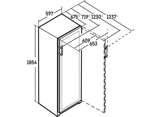 _kod RABAT 6%_|_10 lat GWARANCJI_ | Winiarka wolnostojąca LIEBHERR WSbsi 5252 Vinidor | BlackSteel | 2 strefy, 155 butelki | 186cm