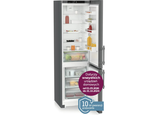 _10 lat GWARANCJI_ | Lodówka wolnostojąca LIEBHERR CNdgc 5713 Pure | DarkGrey | EasyFresh | NoFrost | 201cm