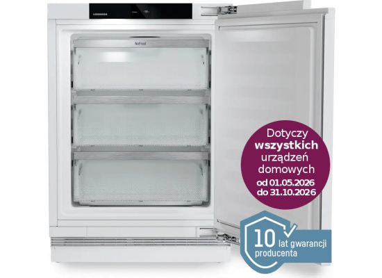 _kod RABAT 3%_|_10 lat GWARANCJI_ | Zamrażarka do zabudowy podblatowa LIEBHERR SUFNc 375i Prime | NoFrost | 86cm