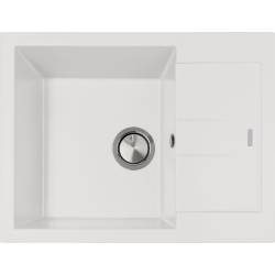 Zlew PLADOS ELEGANCE 65.10 MLECZNY (white 58) (AM651058)