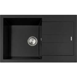 __WYSYŁKA 24H*__ | Zlew PLADOS ELEGANCE 78.10 CZARNY MAT (black mat 70) (AM781070)