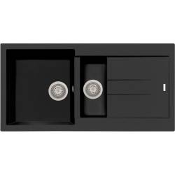 Zlew PLADOS ELEGANCE 99.15 CZARNY MAT (black mat 70) (AM991570)