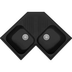 Zlew PLADOS ATLANTIC CZARNY MAT (black mat 70) (FTA832070)
