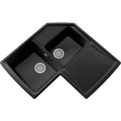 Zlew PLADOS HARMONY CZARNY METAL (black metalik 44) (HRA83244)