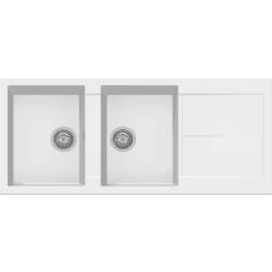 Zlew PLADOS INFINITY 116.20 PURE WHITE (biały N1) (NF11620N1)