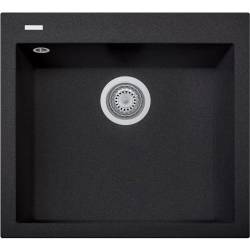 Zlew PLADOS ONE 5610 CZARNY METAL (black metalik 44) (ON561044)