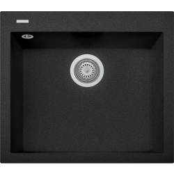 __WYSYŁKA 24H*__ | Zlew PLADOS ONE 6010 CZARNY METAL (black metalik 44) (ON601044)