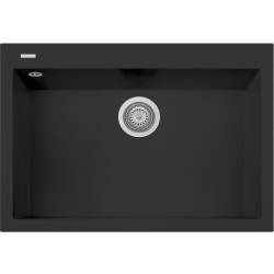 Zlew PLADOS ONE 7610 CZARNY METAL (black metalik 44) (ON761044)