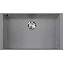 __WYSYŁKA 24H*__ | Zlew PLADOS ONE 7610-U TITANIUM METAL (szary metalik 42) (ON7610ST42)