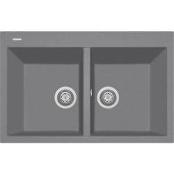 Zlew PLADOS ONE 7920 TITANIUM METAL (szary metalik 42) (ON792042)