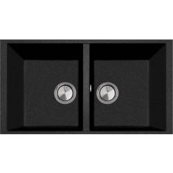 Zlew PLADOS ONE 7920-U CZARNY METAL (black metalik 44) (ON7920ST44)