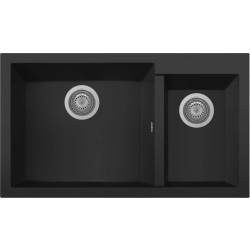 Zlew PLADOS ONE 8620 CZARNY MAT (black mat 70) (ON862070)