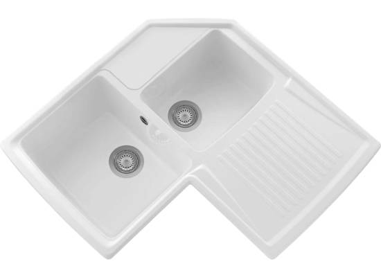 Zlew PLADOS HARMONY MLECZNY (white 58) (HRA83258)