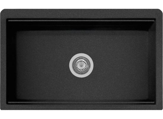 Zlew PLADOS LUX 84.10 CZARNY METAL (black metalik 44) (LX841044)