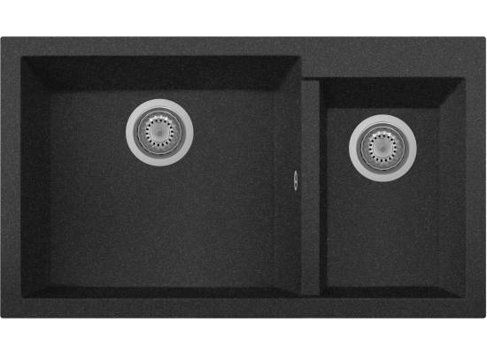 Zlew PLADOS ONE 8620 CZARNY METAL (black metalik 44) (ON862044)