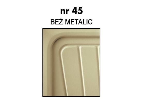 **__WYSYŁKA 24H__** Zlewozmywak PLADOS ROSA 15 beżowy metalic (45) *** wycięcie otworów GRATIS ***
