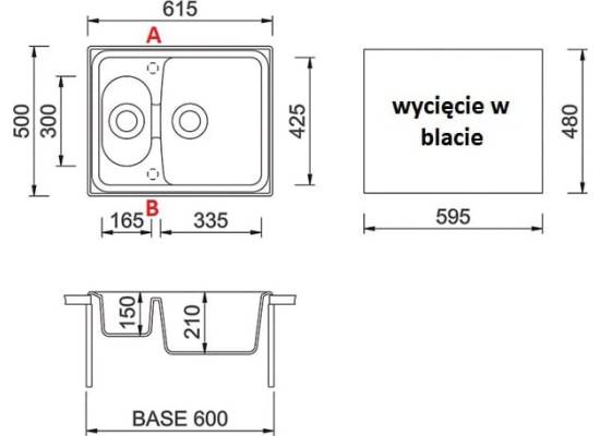 **__WYSYŁKA 24H__** Zlewozmywak PLADOS ROSA 15 beżowy metalic (45) *** wycięcie otworów GRATIS ***
