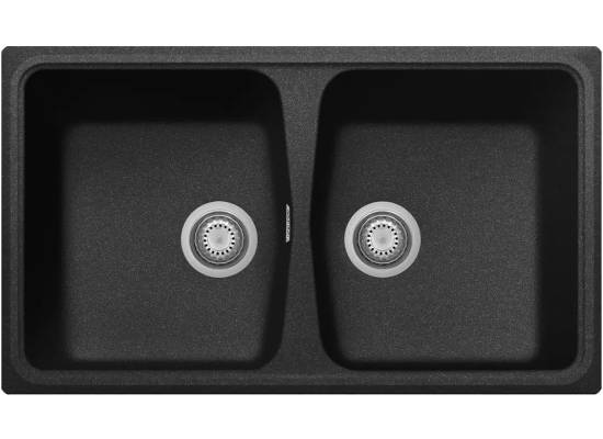 Zlew PLADOS VERONA 20 CZARNY METAL (black metalik 44) (SP079244)