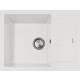 Zlew PLADOS ELEGANCE 65.10 MLECZNY (white 58) (AM651058)