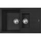 __WYSYŁKA 24H*__ | Zlew PLADOS ELEGANCE 78.15 CZARNY MAT (black mat 70) (AM781570)