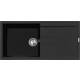 Zlew PLADOS ELEGANCE 99.10 CZARNY MAT (black mat 70) (AM991070)