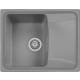 Zlew PLADOS HARMONY 61.10 TITANIUM METAL (szary metalik 42) (HR615042)