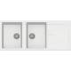 Zlew PLADOS INFINITY 116.20 PURE WHITE (biały N1) (NF11620N1)