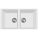 Zlew PLADOS ONE 7920-U MLECZNY (white 58) (ON7920ST58)