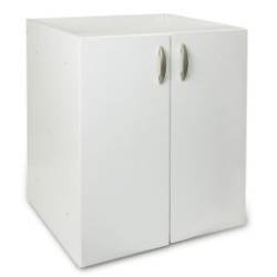 Szafka PYRAMIS pod zlew nakładany 80x50cm (OKLEINA BIAŁA) (36004401)
