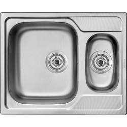 Zlew PYRAMIS ATHENA (62x50) 1 1/2B stal LEN (101230201) *** zamów wycięcie otworów GRATIS ***
