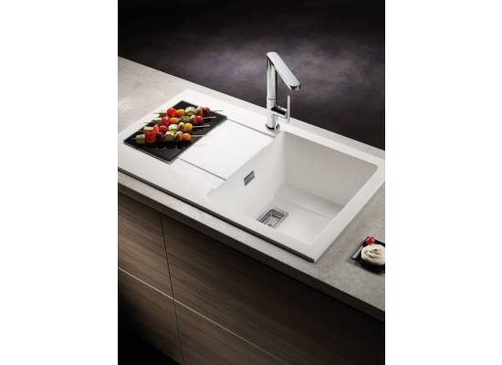 __wysyłka 24H*__ | Zlew PYRAMIS KARTESIO (79x50) 1B 1D beż piaskowy (70238501) *** zamów wycięcie otworów GRATIS ***