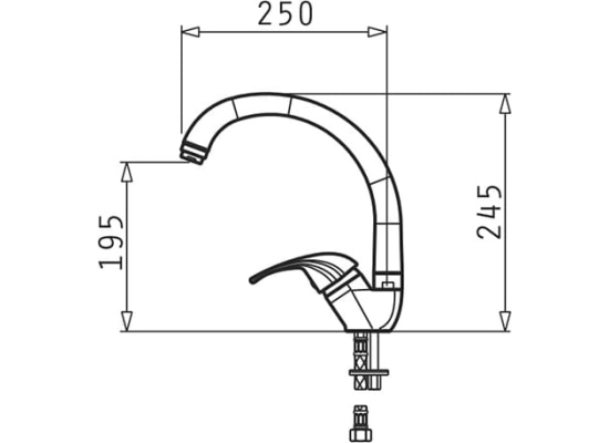 Bateria PYRAMIS OSSIA karbon (czarny mat) (90922238)