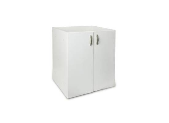 Szafka PYRAMIS pod zlew nakładany 80x50cm (OKLEINA BIAŁA) (36004401)