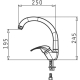 Bateria PYRAMIS OSSIA karbon (czarny mat) (90922238)